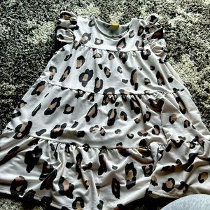 Leopard print dress